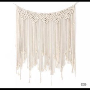 Tassel boho curtain